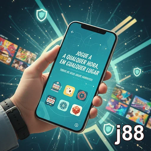 Ilustração de Descubra o Aplicativo j88 para Cassino ao Vivo