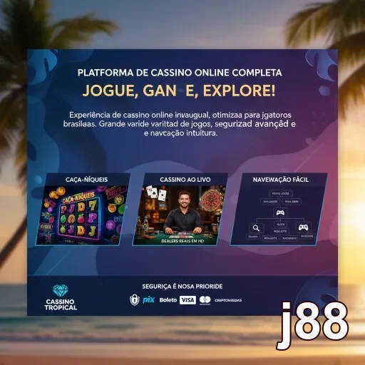 Ilustração de Descubra o Aplicativo j88 para Cassino ao Vivo