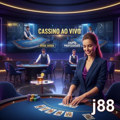 Ilustração de Acesse o cassino online j88 com agilidade e segurança