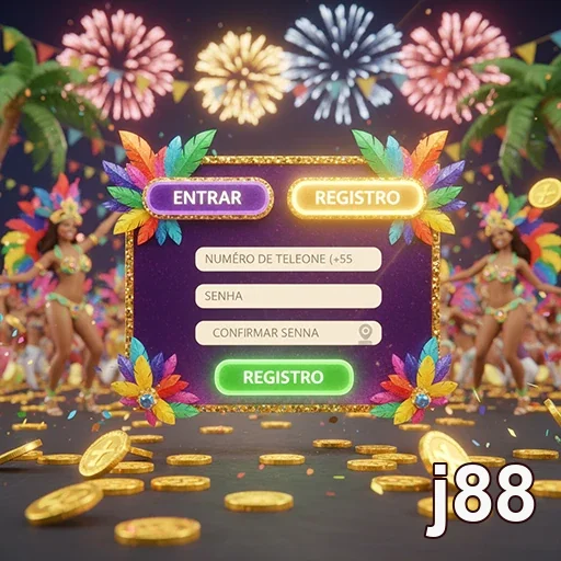 Ilustração de Explore a Plataforma de Jogos j88 com Tecnologia de Ponta